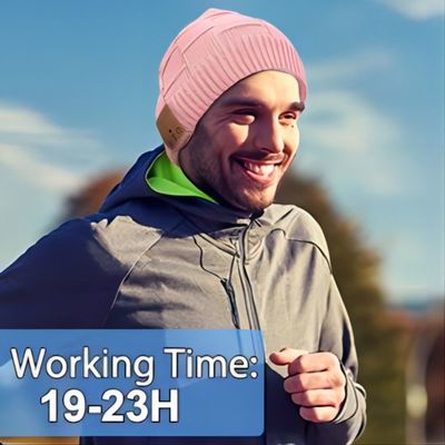 Écouteurs Bluetooth Beanie Hat Music Listening Warm de Wrieless protégeant du vent
