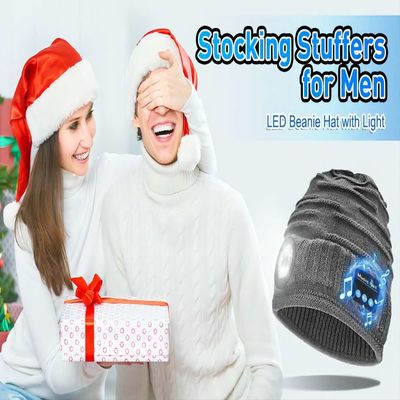 Chapeau de lampe-torche de Bluetooth de batterie de Rechargable pour la neige de pelle à pêche de nuit