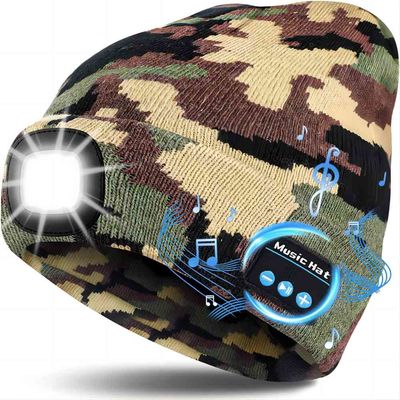 Chapeau d'écouteurs de Bluetooth de chapeau d'écouteur de Bluetooth avec le casque sans fil de musique