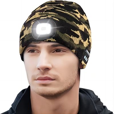Chapeau d'écouteurs de Bluetooth de chapeau d'écouteur de Bluetooth avec le casque sans fil de musique