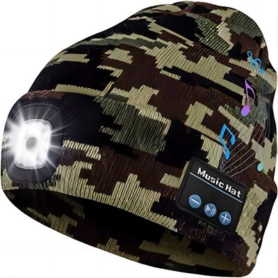 Chapeau d'écouteurs de Bluetooth de chapeau d'écouteur de Bluetooth avec le casque sans fil de musique