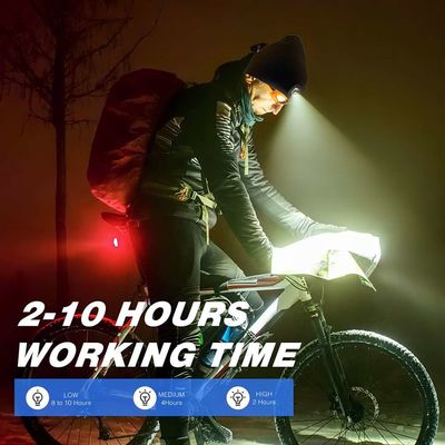 Réponses de téléphone de musique de chapeau d'écouteurs de Bluetooth de lampe-torche pour le fonctionnement de nuit