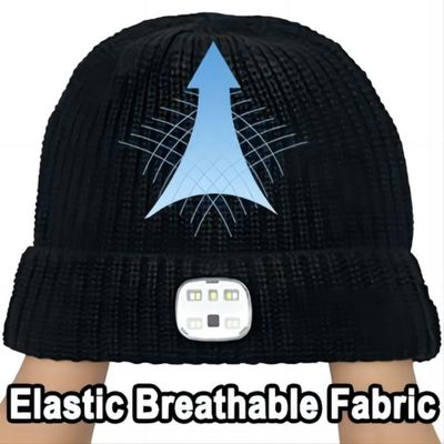 Le phare de LED Bluetooth Beanie With, USB unisexe Rechargable remet aux femmes libres de phares des hommes des cadeaux pour le papa il mari