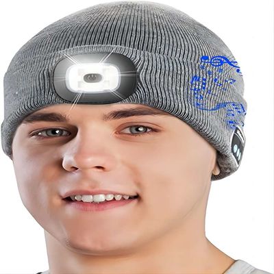 le plein HD chapeau d'écouteurs de Bluetooth de résolution de 1080P prennent des photos enregistrant la vidéo