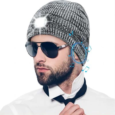 le plein HD chapeau d'écouteurs de Bluetooth de résolution de 1080P prennent des photos enregistrant la vidéo