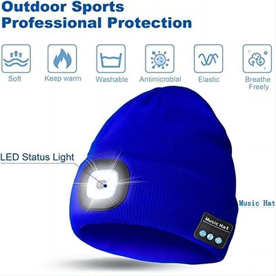 La moto montant la caméra 2LED de chapeau de Bluetooth allume le point de vue 100° à l'enregistrement