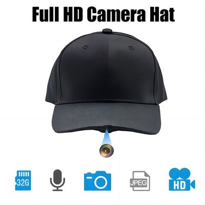 Chapeau caché à télécommande de caméra pour photographier la vidéo de film pour des sports